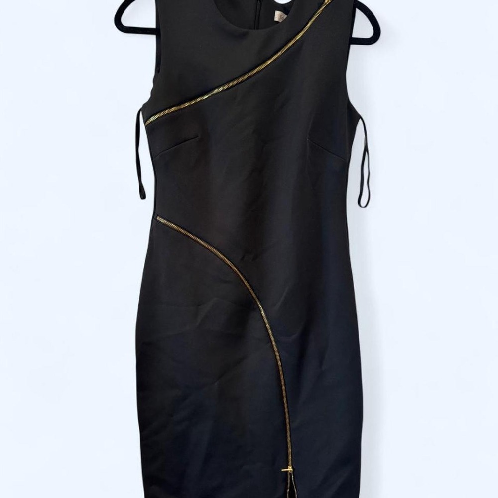 calvin klein zipper dress size 4